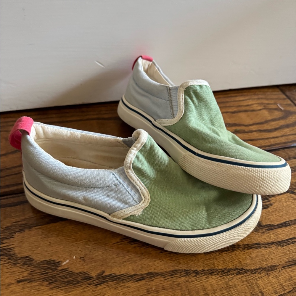 Mini Boden Boys Multicolored Deck Slip On Shoes 
Size 30 / size 12-1